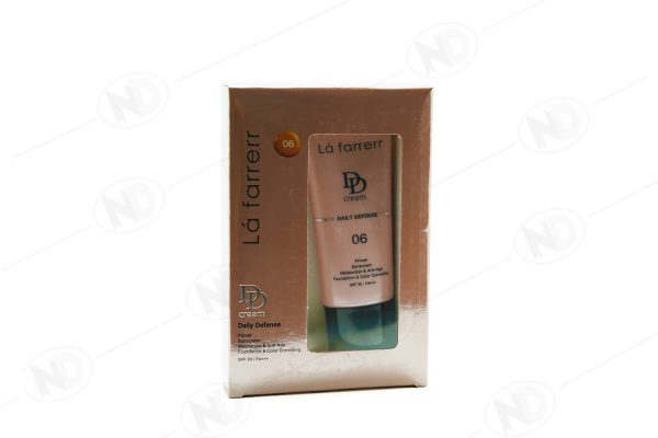 دی دی کرم رنگ تیره SPF30 کد 06 لافارر 33 میل